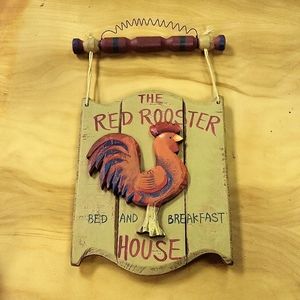 Rooster chicken wall decor
